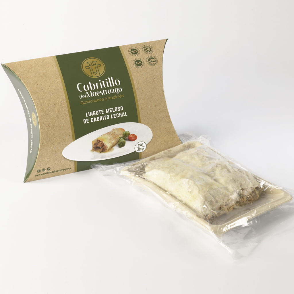 lingote meloso de cabrito lechal