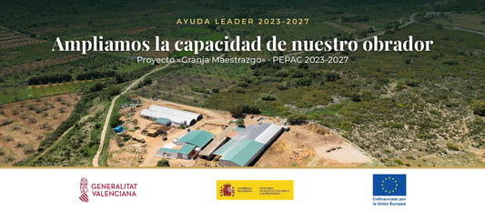 Proyecto Granja Maestrazgo - Ayuda LEADER 2023-2027 cofinanciada por la Unión Europea