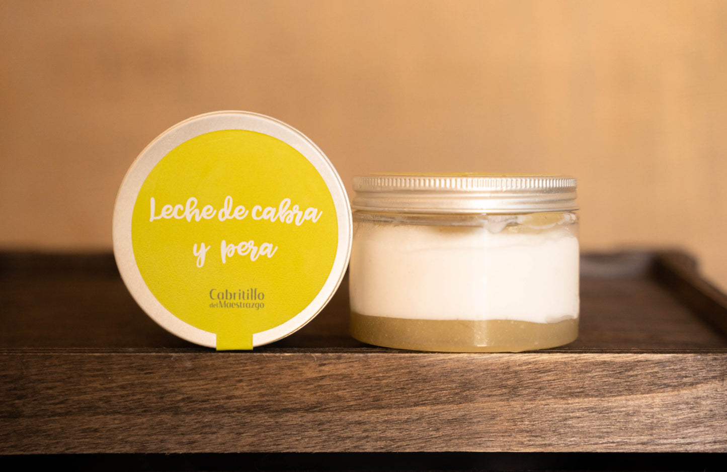 Helados artesanos de leche de cabra