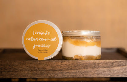 Helados artesanos de leche de cabra