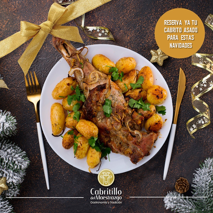 Reserva de Cabrito asado ENTERO para Navidad